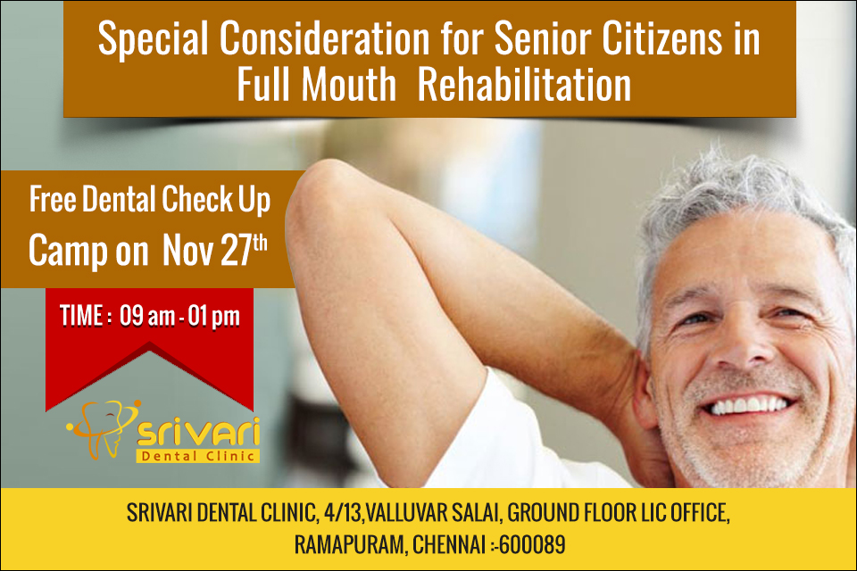 Free Dental Check Up Camp on Nov 27th – 2016